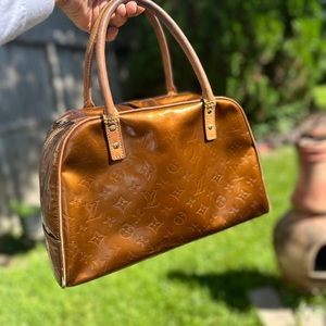 Louis Vuitton Bronze Monogram Vernis Copper Tompskins Square 930lv24